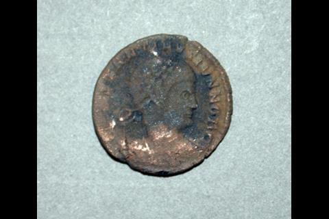 Roman coin found on Olympic site